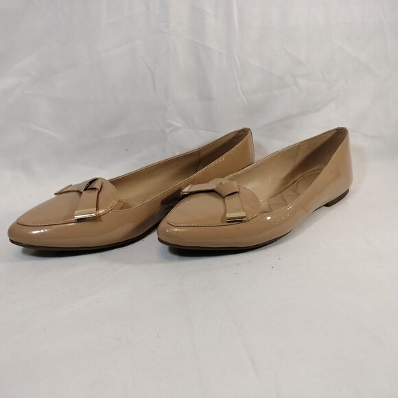 Michael Kors Ballet Flat Loafers; Patent Leather - Picture 2 of 11